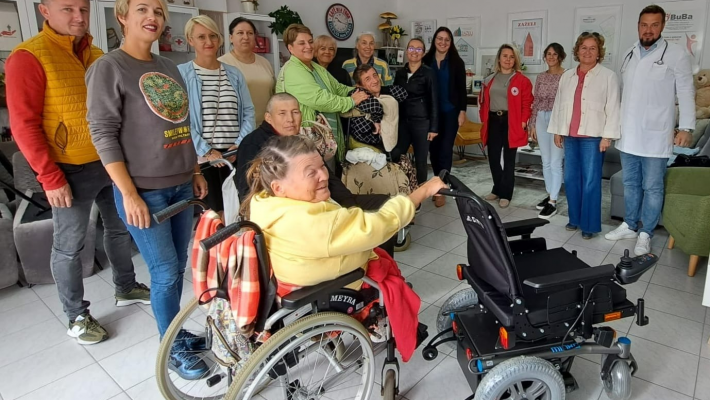 Zajednička pomoć partnera osobama s invaliditetom iz Ukrajine